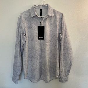NWT LULULEMON- AIRING EASY LS SHIRT MEN’S M